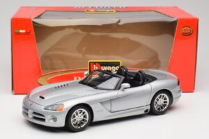 Dodge Viper SRT-10 Bright Plata Bburago 1:18 34908 Metal - imagen 8 de 8