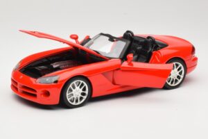 Dodge Viper SRT-10 Roadster Rojo Hot Wheels 1:18 53836 Metal - imagen 2 de 8