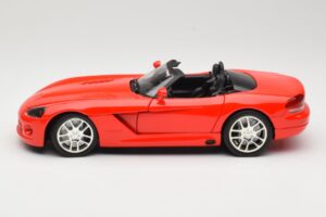Dodge Viper SRT-10 Roadster Rojo Hot Wheels 1:18 53836 Metal - imagen 4 de 8