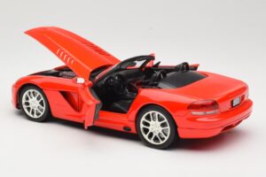 Dodge Viper SRT-10 Roadster Rojo Hot Wheels 1:18 53836 Metal - imagen 5 de 8