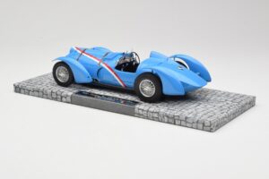Ecurie Bleue Delahaye Type 145 V12 R. Dreyfus Coupe du Million Montlhery 1937 Minichamps 1:18 107116100 Metal - imagen 5 de 6