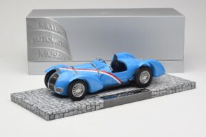Ecurie Bleue Delahaye Type 145 V12 R. Dreyfus Coupe du Million Montlhery 1937 Minichamps 1:18 107116100 Metal - imagen 6 de 6