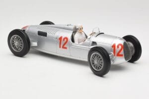 Auto Union Type C #12 H. Stuck Hungarian GP Budapest 1936 Minichamps 1:18 155361012 Metal - imagen 4 de 6