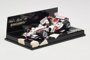 BAR Honda 007 A. Davidson Malaysian GP 2005 Minichamps 1:43 400050104 Metal - imagen 2 de 5