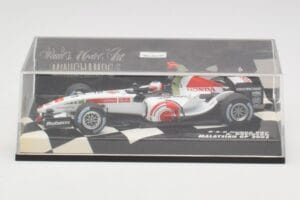BAR Honda 007 A. Davidson Malaysian GP 2005 Minichamps 1:43 400050104 Metal - imagen 5 de 5