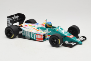 Benetton B186 #20 G. Berger F1 1986 Minichamps 1:18 80439418130 Metal - imagen 4 de 6