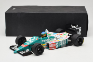 Benetton B186 #20 G. Berger F1 1986 Minichamps 1:18 80439418130 Metal - imagen 6 de 6