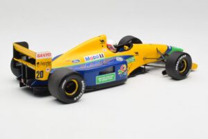 Benetton B191 #19 M. Schumacher F1 1991 Minichamps 1:18 100910119 Metal - imagen 2 de 6