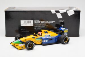 Benetton Ford B191 #19 N. Piquet F1 1991 Minichamps 1:18 100910020 Metal - imagen 6 de 6
