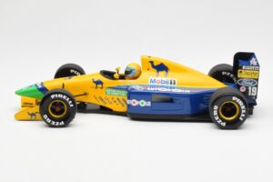 Benetton Ford B191 #20 R. Moreno F1 1991 Minichamps 1:18 100910019 Metal - imagen 3 de 6