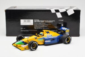 Benetton Ford B191 #20 R. Moreno F1 1991 Minichamps 1:18 100910019 Metal - imagen 6 de 6