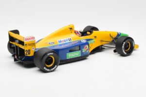 Benetton Ford B191B #20 M. Brundle F1 Early Season 1992 Minichamps 1:18 100920120 Metal - imagen 2 de 6