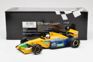 Benetton Ford B191B #20 M. Brundle F1 Early Season 1992 Minichamps 1:18 100920120 Metal - imagen 6 de 6