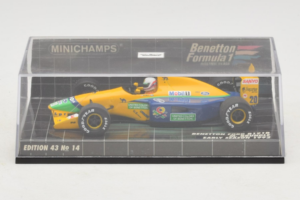 Benetton B191B Ford #20 M. Brundle Early Season F1 1992 Minichamps 1:43 400920120 Metal - imagen 4 de 5