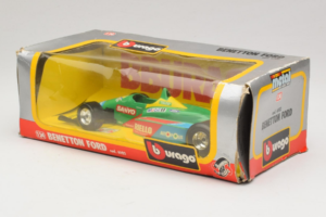 Benetton B190 Ford #20 N. Piquet F1 1990 Bburago 1:24 6102 Metal - imagen 3 de 3