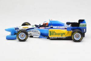 Benetton B195 Renault #1 M. Schumacher Winner Japanese GP 1995 Minichamps 1:18 510953401 Metal - imagen 3 de 6