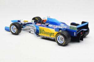 Benetton B195 Renault #1 M. Schumacher Winner Japanese GP 1995 Minichamps 1:18 510953401 Metal - imagen 5 de 6