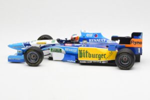 Benetton B195 Renault #1 M. Schumacher Canadian GP 1995 Minichamps 1:18 510950601 Metal - imagen 3 de 6