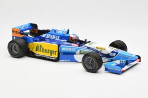 Benetton B195 Renault #1 M. Schumacher Canadian GP 1995 Minichamps 1:18 510950601 Metal - imagen 4 de 6