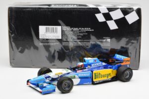 Benetton B195 Renault #1 M. Schumacher Canadian GP 1995 Minichamps 1:18 510950601 Metal - imagen 6 de 6