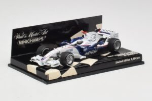 BMW Sauber F1.08 #5 N. Heidfeld Showcar 2008 Minichamps 1:43 400080083 Metal - imagen 2 de 5