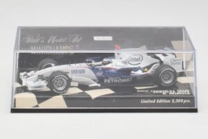BMW Sauber F1.08 #5 N. Heidfeld Showcar 2008 Minichamps 1:43 400080083 Metal - imagen 5 de 5