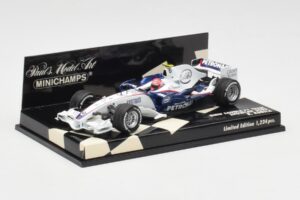 BMW Sauber F1.08 #4 R. Kubica Showcar 2008 Minichamps 1:43 400080084 Metal - imagen 2 de 5