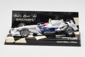 BMW Sauber F1.08 #4 R. Kubica Showcar 2008 Minichamps 1:43 400080084 Metal