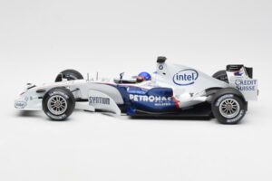 BMW Sauber F1.06 #17 J. Villeneuve F1 2006 Minichamps 1:18 100060017 Metal - imagen 3 de 6