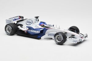BMW Sauber F1.06 #17 J. Villeneuve F1 2006 Minichamps 1:18 100060017 Metal - imagen 4 de 6