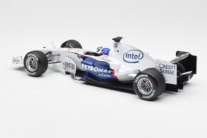 BMW Sauber F1.06 #17 J. Villeneuve F1 2006 Minichamps 1:18 100060017 Metal - imagen 5 de 6