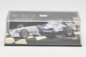 BMW Sauber F1.06 #11 J. Villeneuve F1 2006 Minichamps 1:43 400060017 Metal - imagen 5 de 5