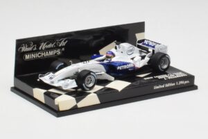 BMW Sauber F1.06 J. Villeneuve Showcar F1 2006 Minichamps 1:43 400060087 Metal - imagen 3 de 5