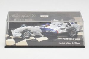 BMW Sauber F1.06 J. Villeneuve Showcar F1 2006 Minichamps 1:43 400060087 Metal - imagen 4 de 5