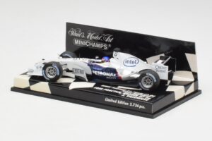 BMW Sauber F1.06 J. Villeneuve Wedding Edition F1 2006 Minichamps 1:43 400060117 Metal - imagen 2 de 5