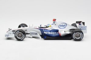 BMW Sauber F1.06 #16 N. Heidfeld F1 2006 Minichamps 1:18 100060016 Metal - imagen 3 de 6