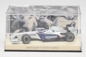 BMW Sauber F1.09 #6 N. Heidfeld F1 2009 v2 Minichamps 1:43 80422155795 Metal - imagen 5 de 5