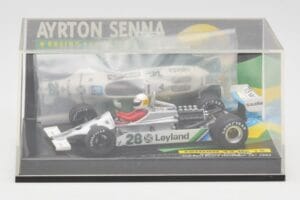 Brabham BMW BT52B A. Senna Test Car Paul Ricard 14 November 1983 Minichamps 1:43 540834399 Metal - imagen 5 de 5