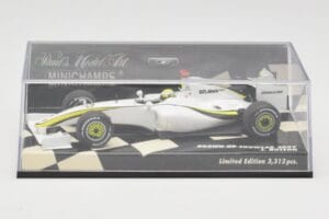 Brawn GP Mercedes BGP001 #22 J. Button Showcar 2009 Minichamps 1:43 400090092 Metal - imagen 5 de 5