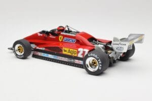 Ferrari 126C2 #27 G. Villeneuve GP Belgium 1982 MCG 1:18 MCG18629F Metal - imagen 5 de 6