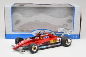 Ferrari 126C2 #27 G. Villeneuve GP Belgium 1982 MCG 1:18 MCG18629F Metal - imagen 6 de 6