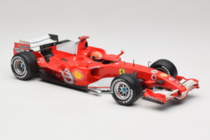Ferrari 248 F1 #5 M. Schumacher German GP Hockenheimring 2006 Hot Wheels 1:18 J2887 Metal - imagen 4 de 6