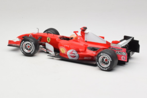 Ferrari 248 F1 #5 M. Schumacher German GP Hockenheimring 2006 Hot Wheels 1:18 J2887 Metal - imagen 5 de 6