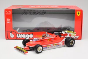 Ferrari 312T4 #12 G. Villeneuve South African Grand Prix 1979 Bburago 1:18 18-16814 Metal - imagen 6 de 6