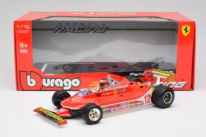 Ferrari 312T4 #12 G. Villeneuve United States Grand Prix East Winner 1979 Bburago 1:18 18-16814-18-01546 Metal - imagen 6 de 6