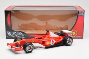 Ferrari F2003-GA F1 Constructors World Champions 2003 Hot Wheels 1:18 G3764 Metal - imagen 7 de 7