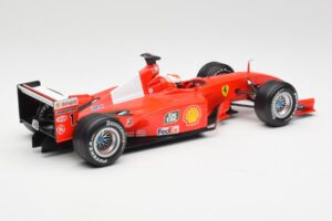 Ferrari F2001 #1 M. Schumacher F1 World Champion 2001 Rojo Hot Wheels 1:18 50202 Metal - imagen 2 de 6