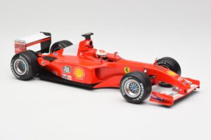 Ferrari F2001 #1 M. Schumacher F1 World Champion 2001 Rojo Hot Wheels 1:18 50202 Metal - imagen 4 de 6