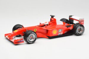 Ferrari F2001 #1 M. Schumacher F1 World Champion 2001 Rojo Hot Wheels 1:18 50202 Metal