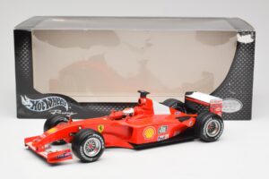 Ferrari F2001 #1 M. Schumacher F1 World Champion 2001 Rojo Hot Wheels 1:18 50202 Metal - imagen 6 de 6